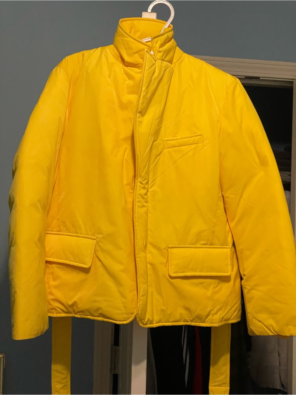 Polo by Ralph Lauren Sunny Yellow Quilted Puffer Jacket